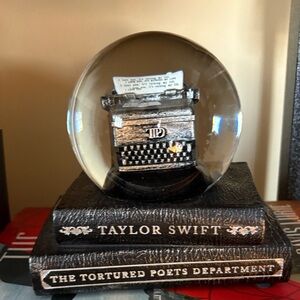Taylor Swift TTPD Typewriter Snow Globe